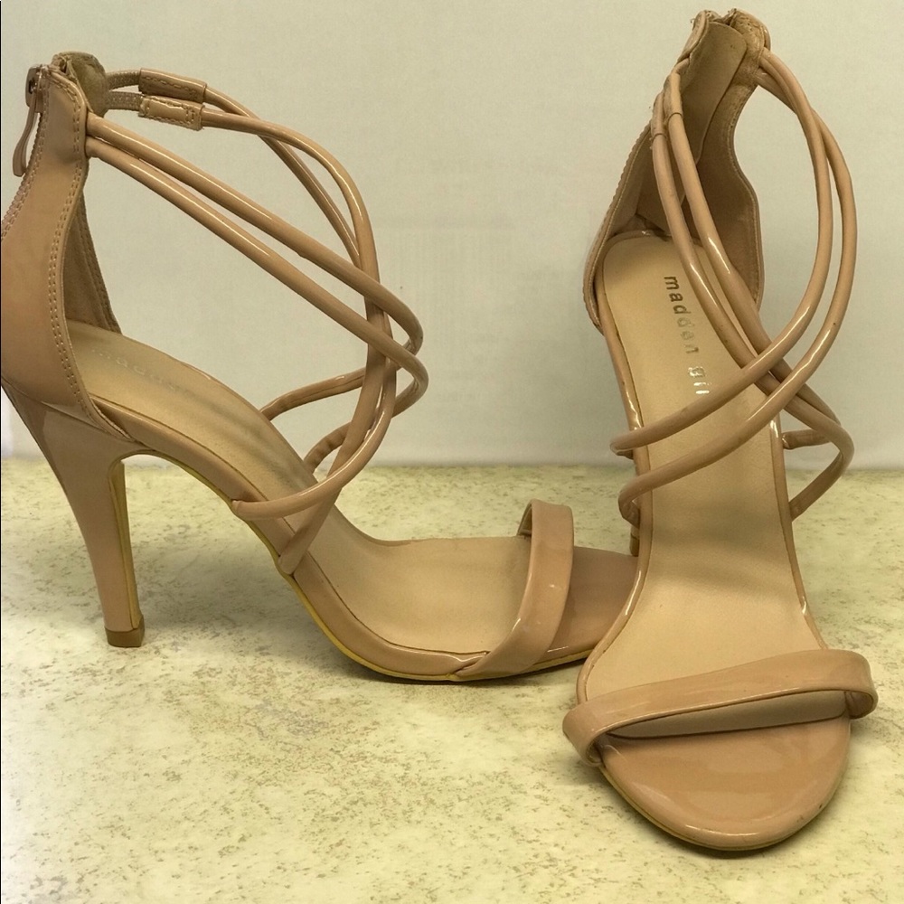 Madden Girl nude high heels
